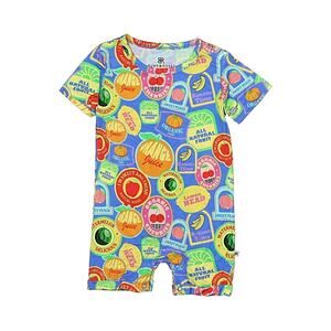 Bums & Roses Bamboo Peel Me Later Romper Size 3T